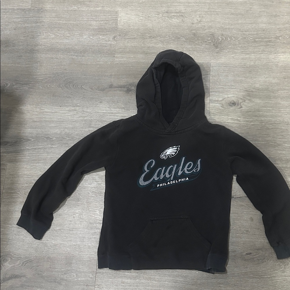 Philadelphia Eagles Black Hoodie Kids